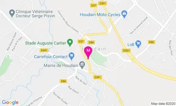 Localisation Dr Guillaume Vallet