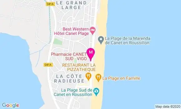 Localisation Dr Henri Bassaganas