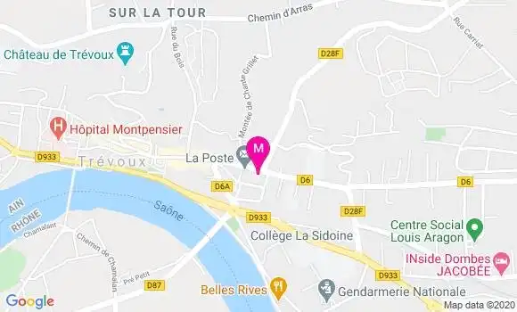 Localisation Dr Didier Berthelon