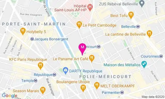 Localisation Dr Jean Gelbard