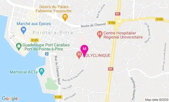 Localisation Dr Steve Belhamou