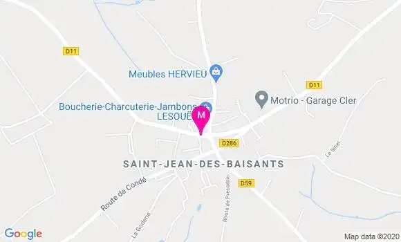 Localisation Dr Francis Mauger