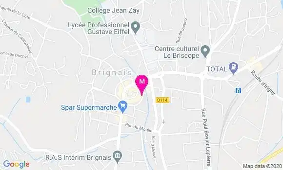 Localisation Dr Xavier Tarpin