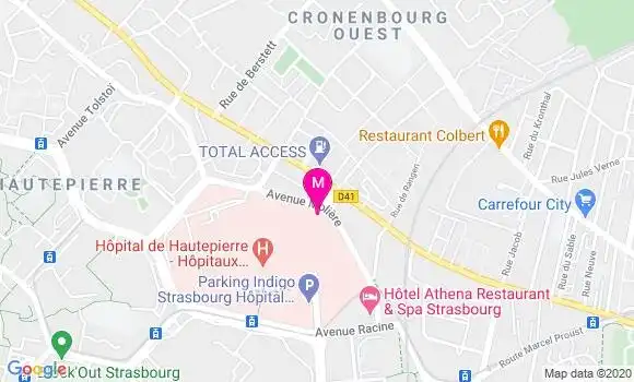 Localisation Dr Claire de Seze