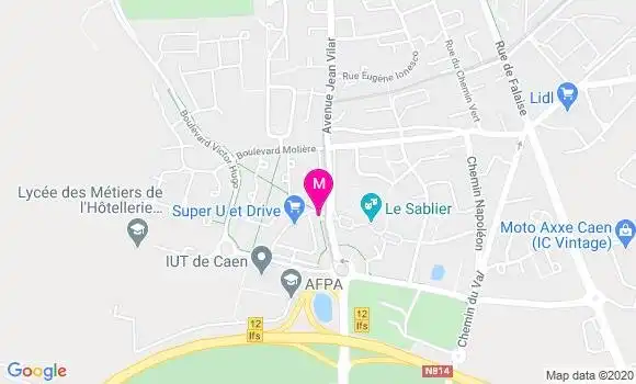 Localisation Dr Sandrine Pariente
