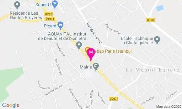 Localisation Dr Bruno Le Roch