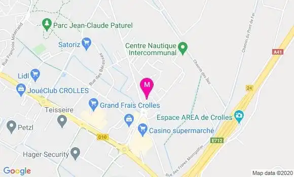 Localisation Dr Christel Richardot