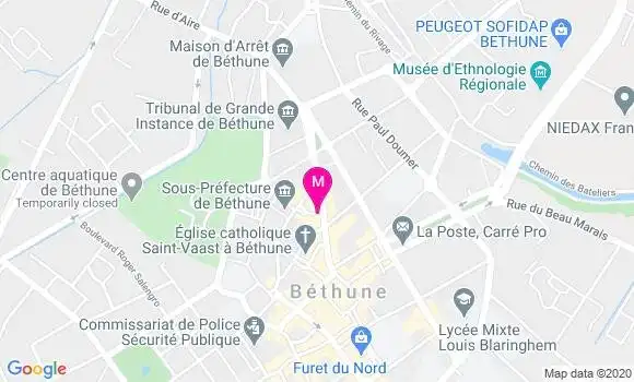 Localisation Dr Pascal Gilliot