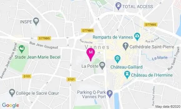 Localisation Dr Anne Marie Maurel