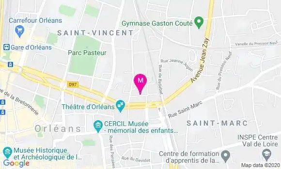 Localisation Dr Fabienne Kochert