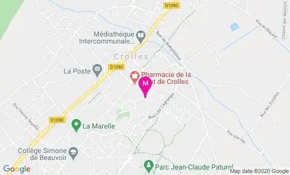 Localisation Dr Cécile Moncenis Chonchon