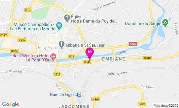 Localisation Dr Ariane Sanz