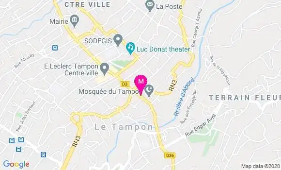 Localisation Dr Christine Thia Soui Tchong