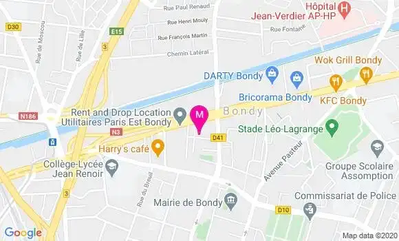 Localisation Dr Sylvie Cochard