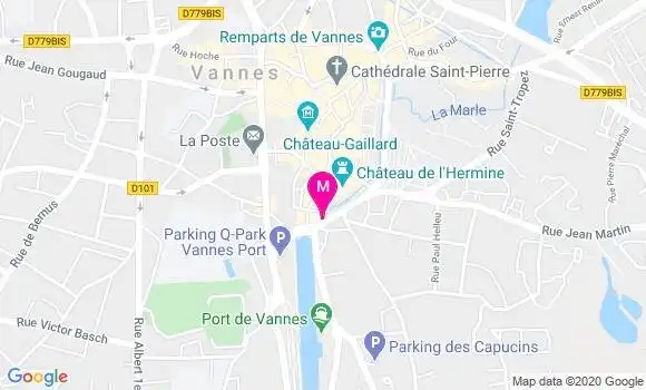 Localisation Dr Yves Debruyne