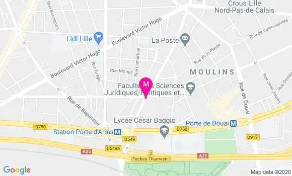 Localisation Dr Noara Allouche Bessalem