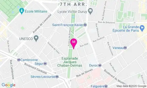Localisation Dr Marc Douchet