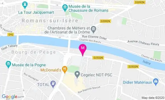 Localisation Dr Xavier Roumier