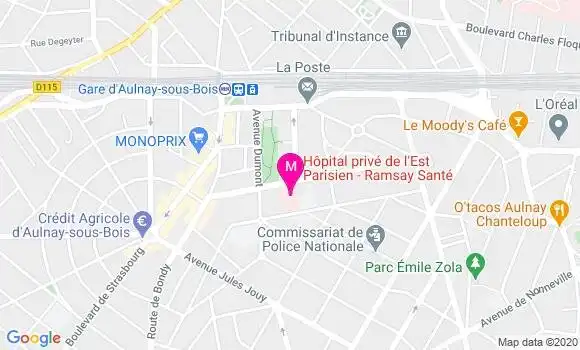 Localisation Dr Christophe Pollux