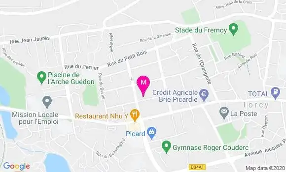 Localisation Dr Catherine Blonde