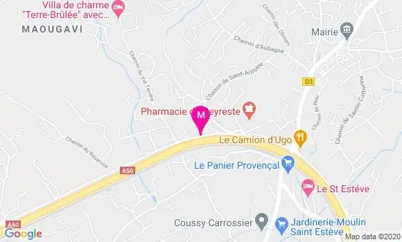 Localisation Dr Florence Andreani Viggiano