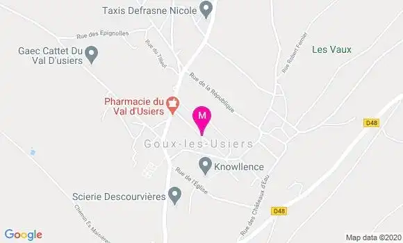 Localisation Dr Bernard Jardin