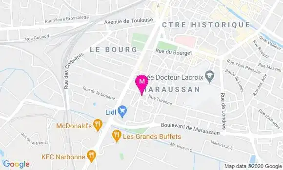 Localisation Dr Marie Christine Grenier
