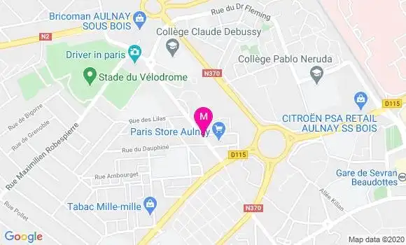 Localisation Dr Marie Anne Daumont
