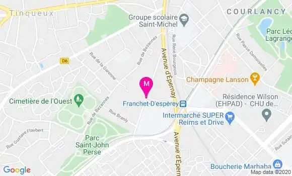 Localisation Dr Agnès Ameil