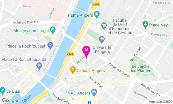 Localisation Dr François Mulet