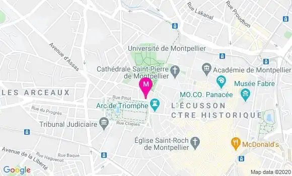 Localisation Dr Charles Cohen