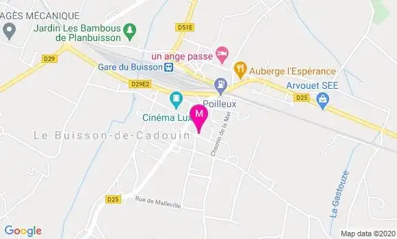 Localisation Dr Marie Hamonet