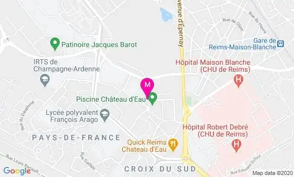 Localisation Dr Laurence de Mare Graesslin