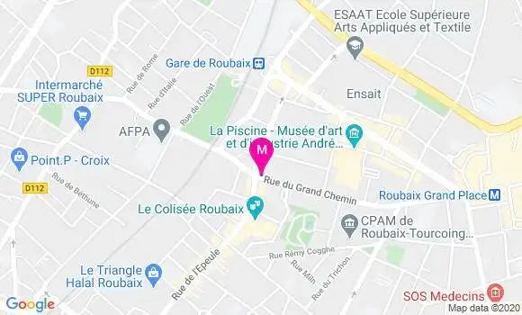 Localisation Dr Fatma Amrouche Bouguerra