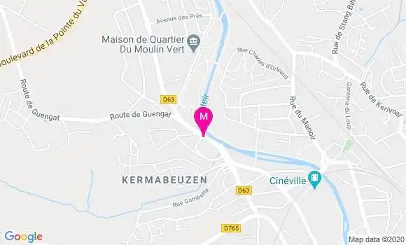 Localisation Dr Anne Gaboriau