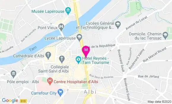 Localisation Dr Isabelle Basse Fredon