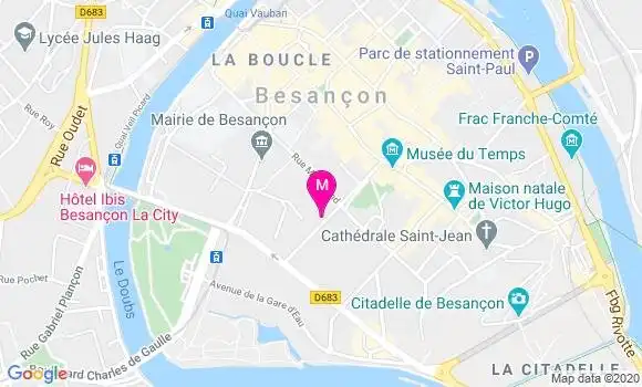 Localisation Dr Catherine Monnet Hartmann