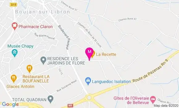 Localisation Dr Bernard Marc
