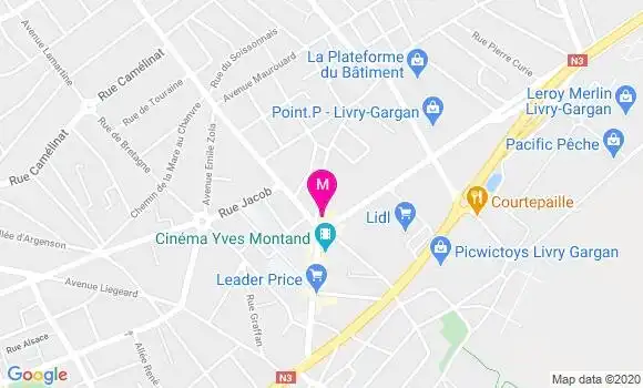 Localisation Dr Martial Le Lay