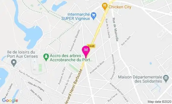 Localisation Dr Nicole Cachin
