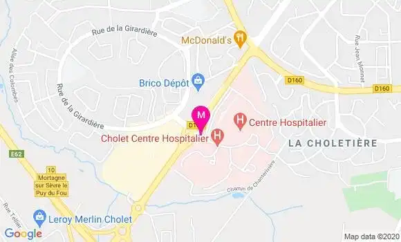 Localisation Dr Isabelle Py