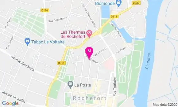 Localisation Dr Arnaud Bracq