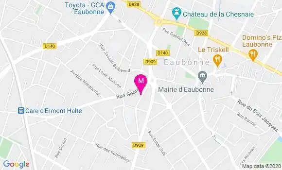 Localisation Dr Kamel Chader