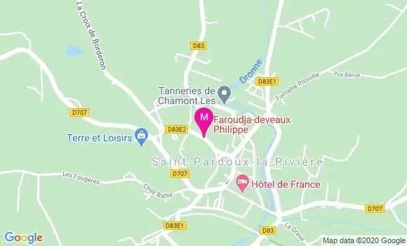 Localisation Dr Rozbeh Faramarzi Roques