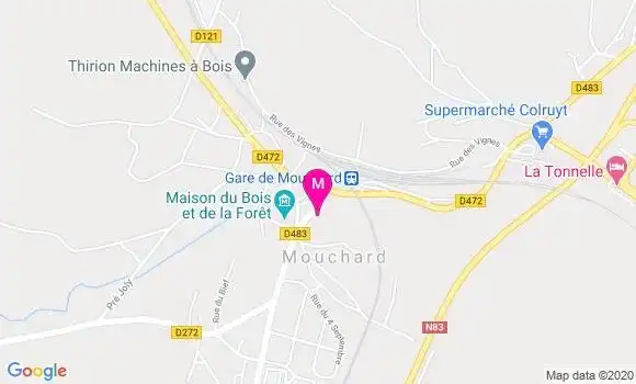 Localisation Dr Frédéric Vermot