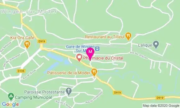 Localisation Dr Marie Claude Filser