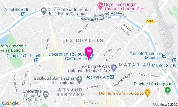 Localisation Dr Suzanne Marcerou