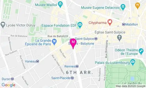Localisation Dr Ghislaine Dehaene
