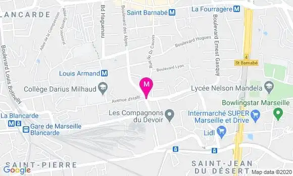 Localisation Dr Isabelle Cabon Boudard