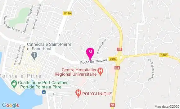 Localisation Dr Pascal Blanchet